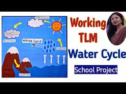 Water cycle working model/TLM for school projects/water cycle project/Kansal Creation