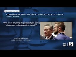 Her third day in court, prosecution's witness continues in Casada, Cothren trial