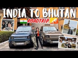 India To Bhutan Road Trip! Part 1! 🇮🇳🇧🇹 #roadtrip   #DefenderJourneys
