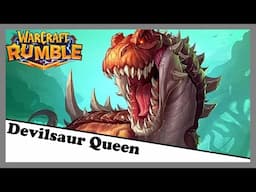 Warcraft Rumble PvE - Un'Goro Crater 5 of 5 - Devilsaur Queen (Lv13)