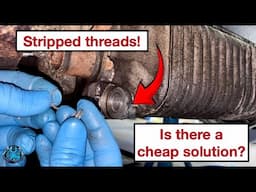 I stripped the sump plug on my classic mini. How to fix for cheap