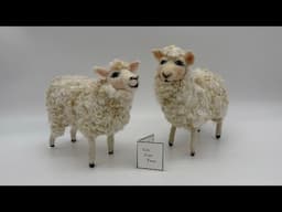 Needle Felting - Sheep Tutorial with Armature