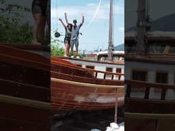 We went from NOTHING to sailing THIS!