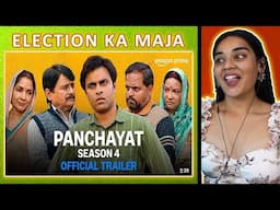 Panchayat Season 4 Official Trailer REACTION | Jitendra Kumar | Neena Gupta | Raghubir | Neha M.