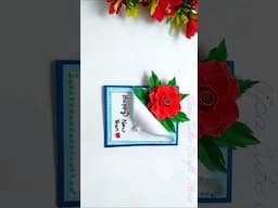 Cute Card😍 | Super easy craft #shorts