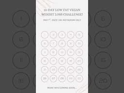 30 day weight loss challenge! Let’s do this! You’ll be getting daily coaching from me on Instagram.