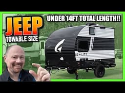 NEW MODEL! Tiny RV less than 14ft Long! 2025 Go Lite Skybreaker Travel Trailer by Wayfinder RV