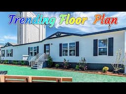 I'm LOVING this TRENDING FLOOR PLAN with lots of separation of rooms