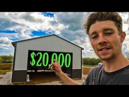 THIS Saved Us $20,000 - Pole Barn Part 3