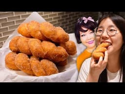 15 Million Views Korean Twisted Donuts 🤯 (Maangchi’s Viral Recipe)
