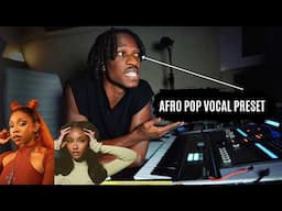 How To Get Afro-Pop Vocals Like AYRA STAR & FAVE With 100% Stock plugin - Krizbeatz Tutorials