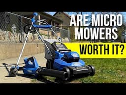 Do You Need a Micro Mower? (Kobalt from Lowe's)