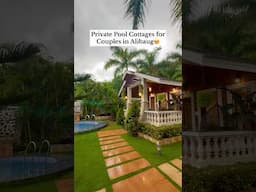 Resort in Alibaug for couples. Booking details at the end of the video. #couple #privatepool