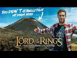 THE LORD OF THE RINGS | Top 10 Filming Locations 🇳🇿 (that are CORRECT!)