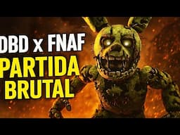 ¡SPRINGTRAP se pone DIFÍCIL en Dead by Daylight! 😱 Partida épica en la PTB | DBD X FNAF