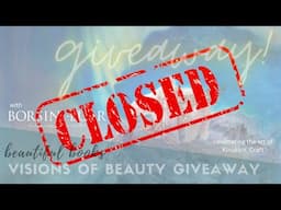 ❤️ Giveaway now closed ❤️ Win a copy of Kinuko Craft's "Visions of Beauty" book