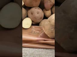 cutting Seed Potatoes Fast #potatoes #seeds #gardening