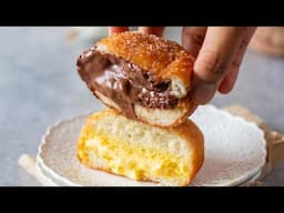 *EGGLESS* Bomboloni - Italian Filled Doughnuts