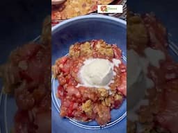 Strawberry Crumble Recipe | Quick And Easy Strawberry Crisp