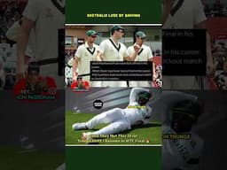 australia streak break by bavuma test career | icc finals australia streak break
