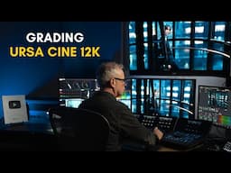 How to Grade an URSA CINE 12K Scene with NO PAID PLUGINS! - UK Pro Colourist (BBC, NETFLIX)