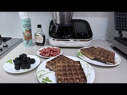 Perfect Homemade Classic WAFFLES Using Tokit Omni Cook & Breville Smart Waffle Maker!