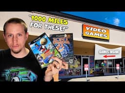 I traveled 1,000 Miles in Search of GAMECUBE GAMES!