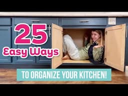 25 Kitchen Organization Hacks That Work Even in Small Spaces