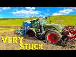 Well Buried Tractor Needs Recovering