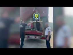 Doi cetățeni străini descoperiți ascunși într-un camion la Giurgiu
