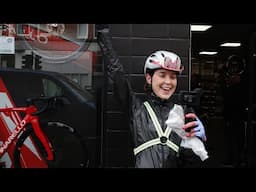 LAST BIG RIDE BEFORE TDF! CYCLING 300 MILES TO SCOTLAND PART 2 | A TOUGH RIDE WIND & RAIN