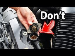 IF YOUR BMW COOLANT LOOKS LIKE THIS DON'T TOUCH IT!!