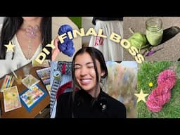 doing a different craft everyday for a week (best week ever??)