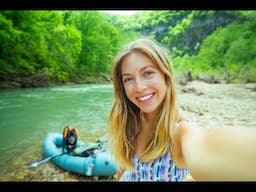 3 Days Solo Packrafting Arkansas’ Hidden Gem