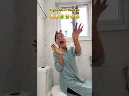 Sigma Mom Shocked 😳🤮 | Mom & Son #memes #viral #funny