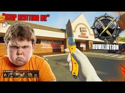 I kept resetting a LITTLE KID and he RAGED SO LOUD his mom almost GROUNDED him