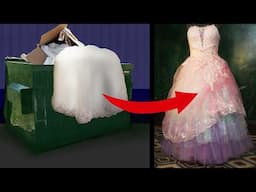 Trying to RESCUE Dumpster-Bound Dresses (HopeScope Rainbow Dress 2.0🌈✨)