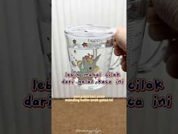gelas minum susu anak bahan kaca, ga nyampe 10 ribu