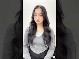 【前髪なし】韓国風ふわふわウェーブ女神巻きのやり方
