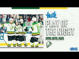 OHL Play of the Night presented by MilkUp: Dickinson's Momentum Shifter