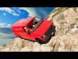 Cliff Drops #219 - BeamNG DRIVE | SmashChan