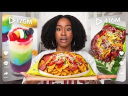 I Tested the MOST VIEWED TikTok SNACK Recipes