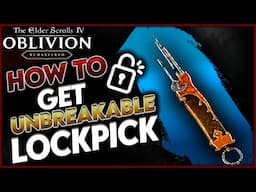 Oblivion Remastered: How to get the Skeleton Key (Unbreakable Lockpick - Nocturnal Daedric Artifact)