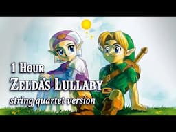 Zelda's Lullaby 1 hour - String Quartet Version