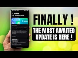 The Most Awaited Update for Samsung is Here ! One UI 8 !!!