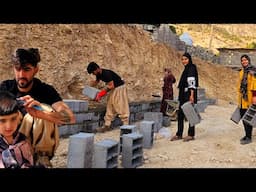 Unexpected Help in the Mountains! Mohammad Arrives with a Truck of Cement