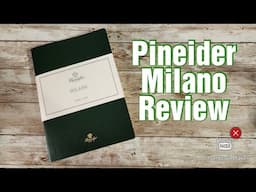 Pineider Milano A5 (Medium) Notebook Review