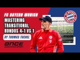 Mastering Transitional Rondos 4+1 vs 1 with Thomas Tuchel | FC Bayern Munich