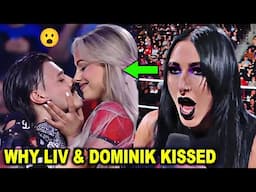 Liv Morgan addresses impromptu kiss with Dominik Mysterio at Netflix Tudum