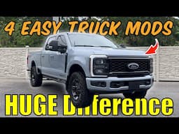FOUR mods EVERY truck owner should do! #F150 #f250 #f350 #superduty